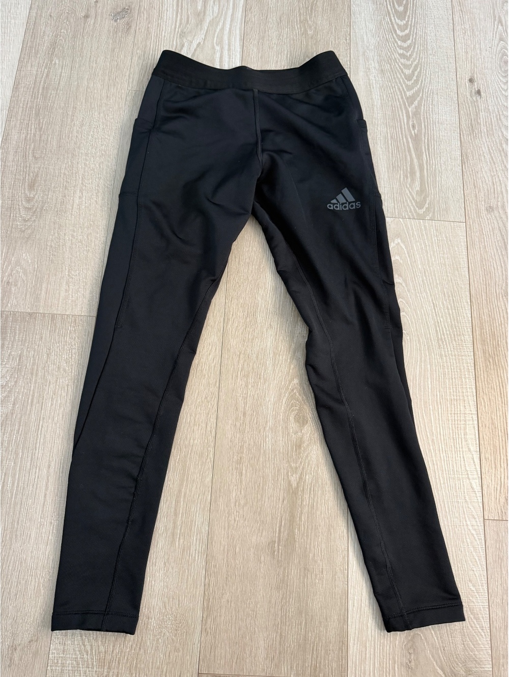 Adidas Black Athletic Leggings Size Large